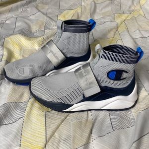 Grey Sock Shoes Champions